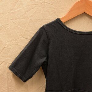 Mini Mioche Slate Ballet Dress - 7 Girl